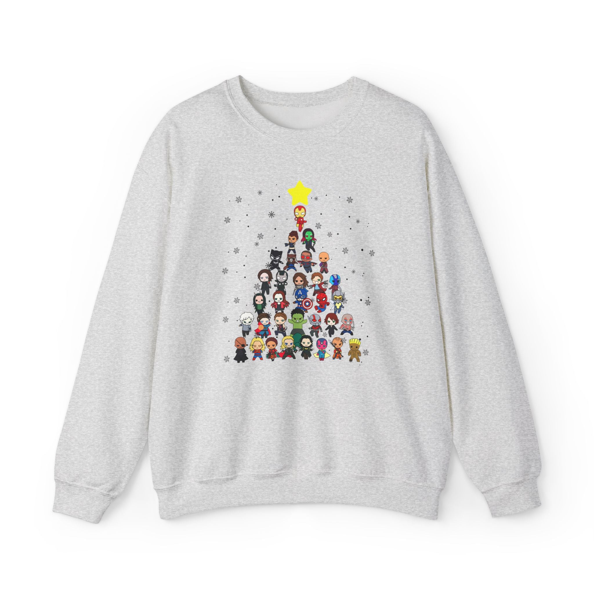 Christmas Tree of Marvel Sweatshirt